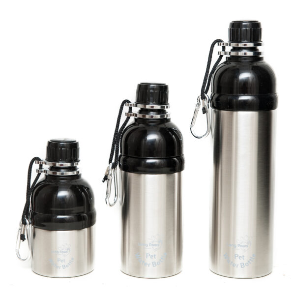 Long Paws Water Bottle Various Colours & Sizes