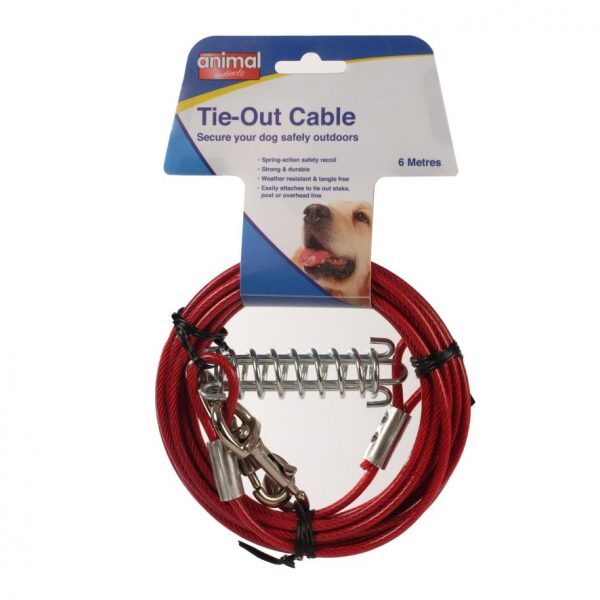 Animal Instinct Tie Out Cable Various Lengths
